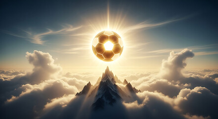 Celestial Soccer: A Ball Above the World