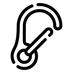 Carabiner icon