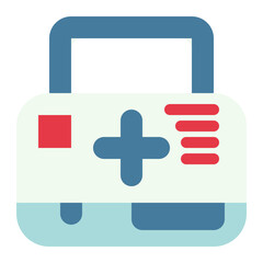 Obraz premium First aid kit icon