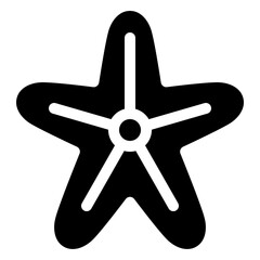 Obraz premium Starfish icon