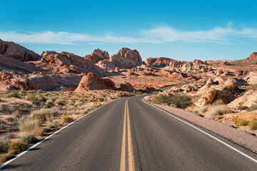 Valley of Fire State Park Road