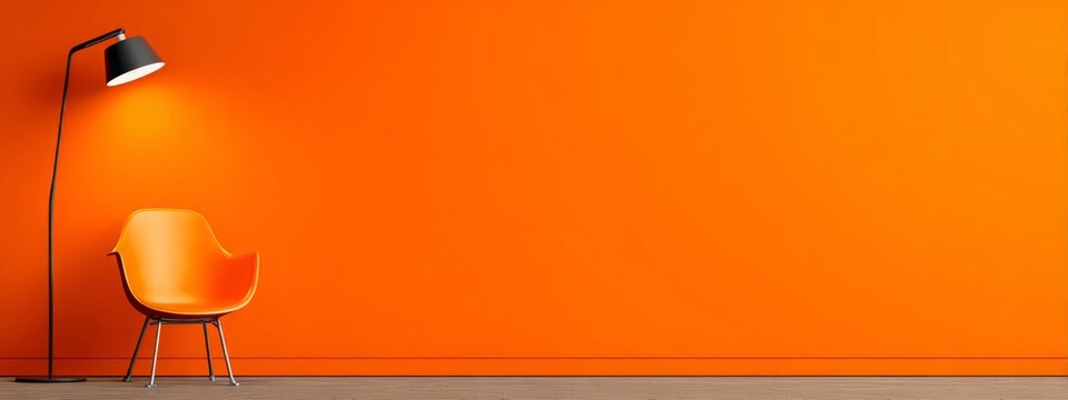 A modern living room featuring sustainable furniture and a vibrant color scheme