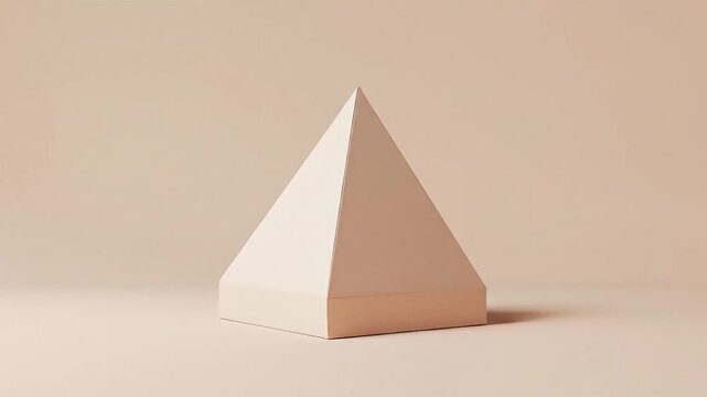 custom packaging mockup triangle-shape Videos