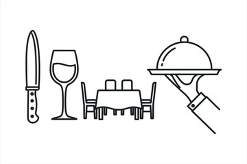 Restaurant Dining Set