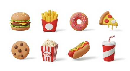 fast food icons