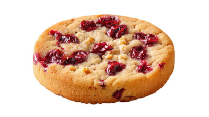 Delicious Cranberry White Chocolate Cookie with Golden Crust