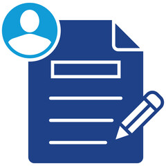 Custom Field Simple and clear vector icon illustrating an essential idea or function