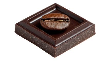Square with Coffee Bean Mold	
