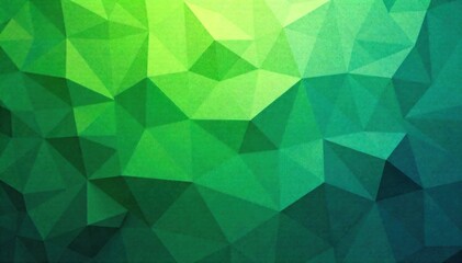 Obraz premium Green background teamwork interconnected abstract shapes symbolizing collaboration and growth. An abstract, dynamic composition of interconnected geometric shapes in various shades of vibrant green.
