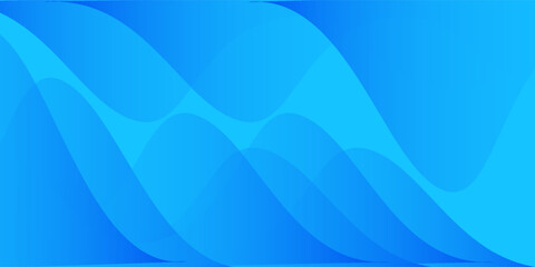 Modern background template with light blue and blue gradient, circle effect, suitable for template