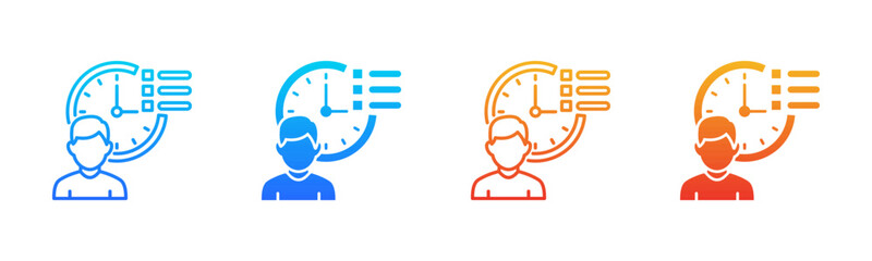 Activity Log Consistent and versatile vector icons multiple style