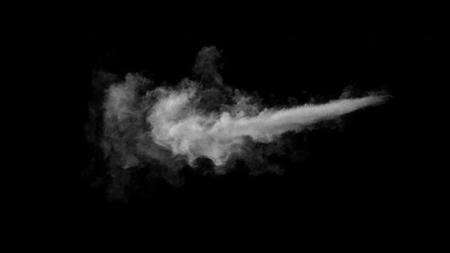 Simulation of high pressure steam jet releasing dense vapor from single point with realistic turbulence and smooth gas expansion