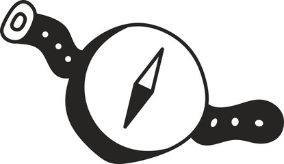 Hand Drawn Doodle Travel Element