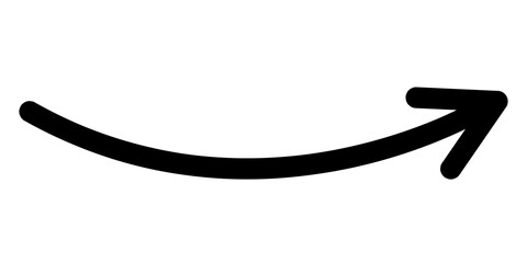 arrow marker isolated png mark hand draw