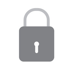 lock icon vector illustration