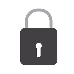 lock icon vector illustration