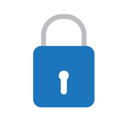 lock icon vector illustration