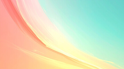 Ethereal abstract background with soft, flowing pastel gradients. Dynamic visual harmony via subtle wave-like patterns, ideal for modern digital design and creative projects