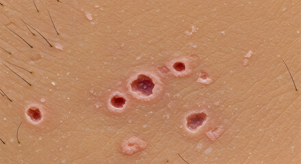 Close-Up Examination Of Skin Conditions: Analysis Of Dermatological Lesions And Their Morphological Characteristics For Medical Study