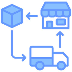 Obraz premium Supply Icon