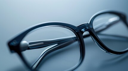 Fashion Eyewear Collection: Sunglasses, Eyeglasses & Optical Specs&mdash;Black/White/Blue Frames, Plastic Lenses & 3D Isolated Designs for Summer