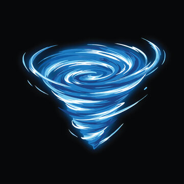 tornado cartoon styke, anime tornado effect	
hurricane illustration