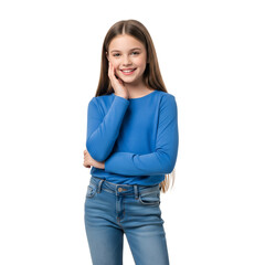 Fototapeta premium portrait of a young girl