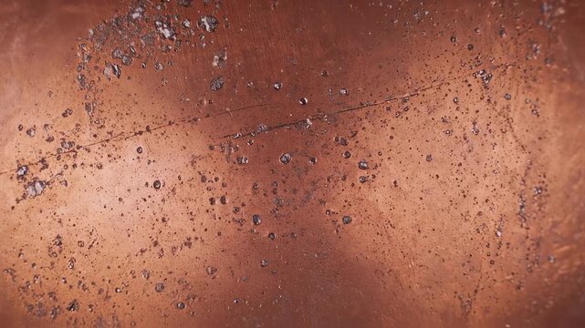 Abstract Copper Texture Background with Patina and Oxidization.