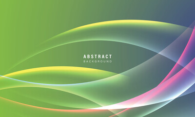 Modern Abstract Colorful Fluid Background with Gradient Shapes and Dynamic Elements