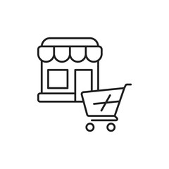 Cart Icon, E-Commerce Storefront Dashboard.