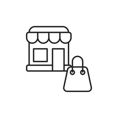 Bag Icon, Shopping Storefront Branding Kit.