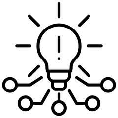 Innovation Outline Icon
