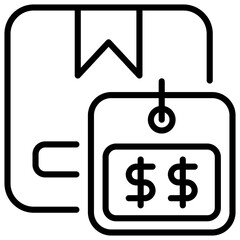 Pricing Outline Icon