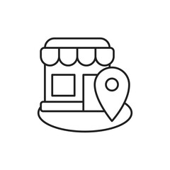 Local Icon, Neighborhood Storefront Branding Asset.