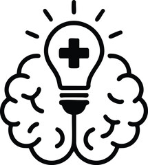 Electrical plug, bulb, and power icons conceptualize financial wealth and business design with a gold dollar symbol illustration