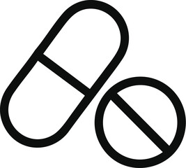 isolated vector illustration of a pair of shoes and a medical stethoscope icon