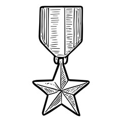 Fototapeta premium Military Medal
