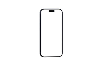 Clean design, isolated smartphone mockup. Perfect for app presentations or website design.