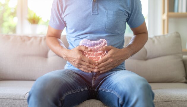 Digestive Health Awareness and Gastrointestinal Care Concept