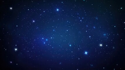 Fototapeta premium Vast, sparkling night sky filled with countless brilliant stars and distant galaxies, evoking wonder and infinite possibility.