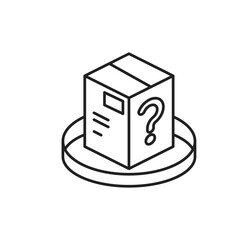 Lost Icon, Missing Package Branding Asset for Presentations.