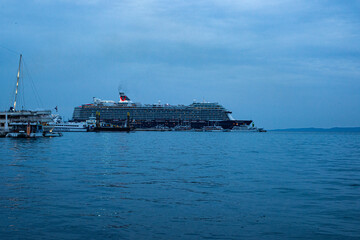 ship in the port