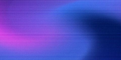 Glowing blue and pink abstract color gradient banner poster cover design, dark blured texture, copy space