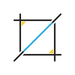 Multi color icon for crop