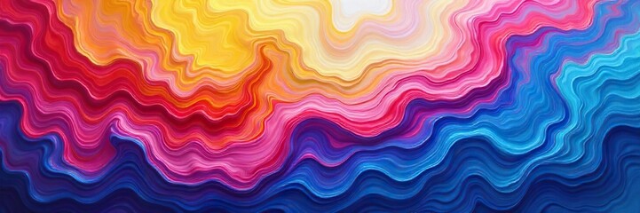 Fototapeta premium Mesmerizing Underwater Acrylic Swirl Vibrant Colors Blend in a Kaleidoscopic Abstract Art Design, Perfect for Backgrounds and Textures