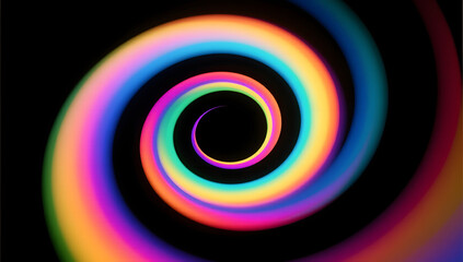 Modern abstract blue and purple circles background, abstract technology background