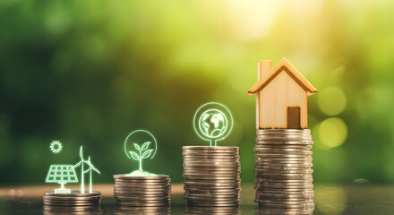 Eco-friendly house benefits from solar energy tax credit