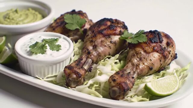 Grilled Chicken Drumsticks: Flavorful and Tender