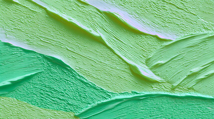 Obraz premium Bright green abstract paint texture art background