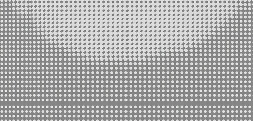 Abstract grey halftone pattern with varying dot density creating a textured visual effect,  texture,  illustration